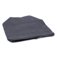 Trousse de Toilette en Coton Noir 10 oz - Pochette Moyenne