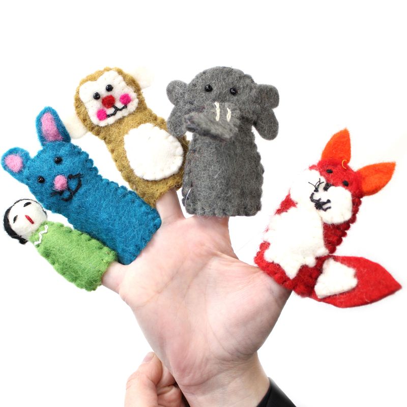 Marionnettes à doigt - Assortis