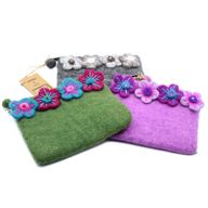 Pochettes en feutre (assorti) - 4 Fleurs
