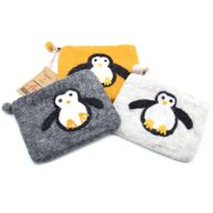 Pochettes en feutre (assorti) - Pingouins