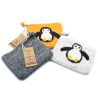 Pochettes en feutre (assorti) - Pingouins