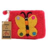 Pochettes en feutre (assorti) - Papillon