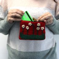 Pochettes en feutre (assorti) - Jardin de Fleurs