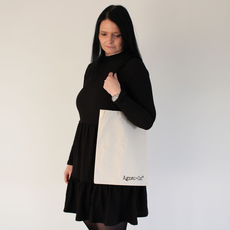 Sac en Coton Agnes+Cat 6oz - 35x30 cm - Agnes+Cat