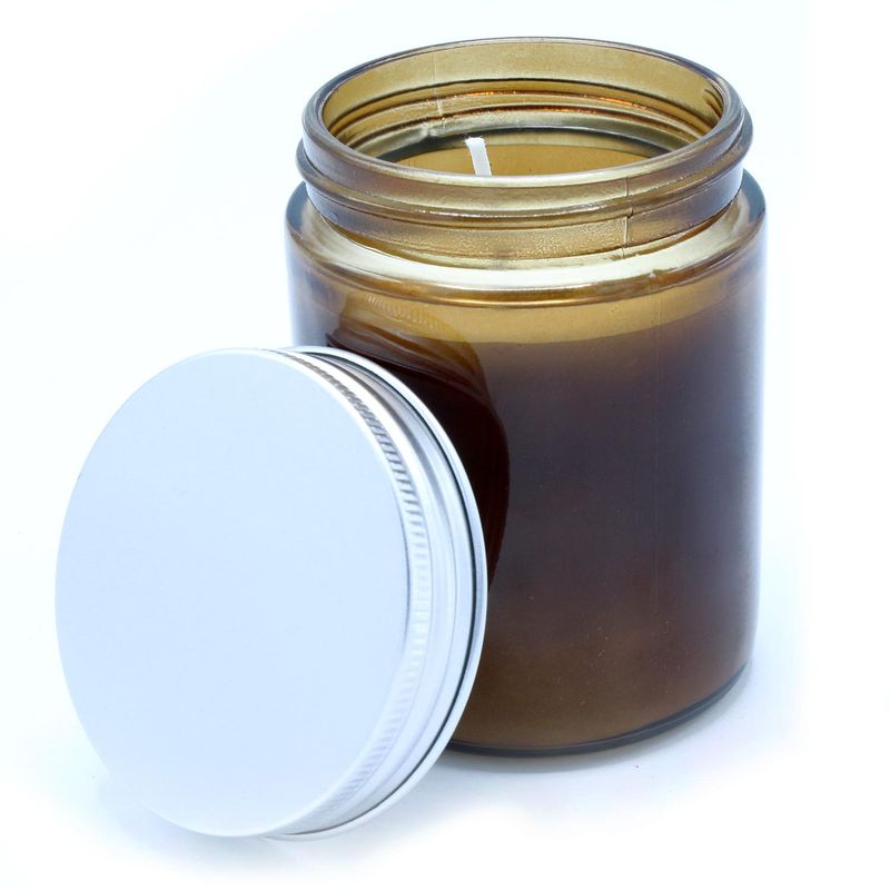 Bougies d'Aromathérapie sans Étiquette - Pensées Positives
