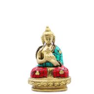 Figurines Boudha en Cuivre - Bénédiction - 7.5cm