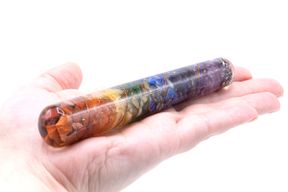 Chakra Orgonite et Baguette de Guérison en Cuivre - 140 x 30mm