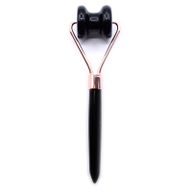 Rouleau de Massage Visage - Obsidienne Noire