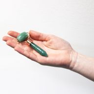Mini Rouleau de Massage Visage - Jade