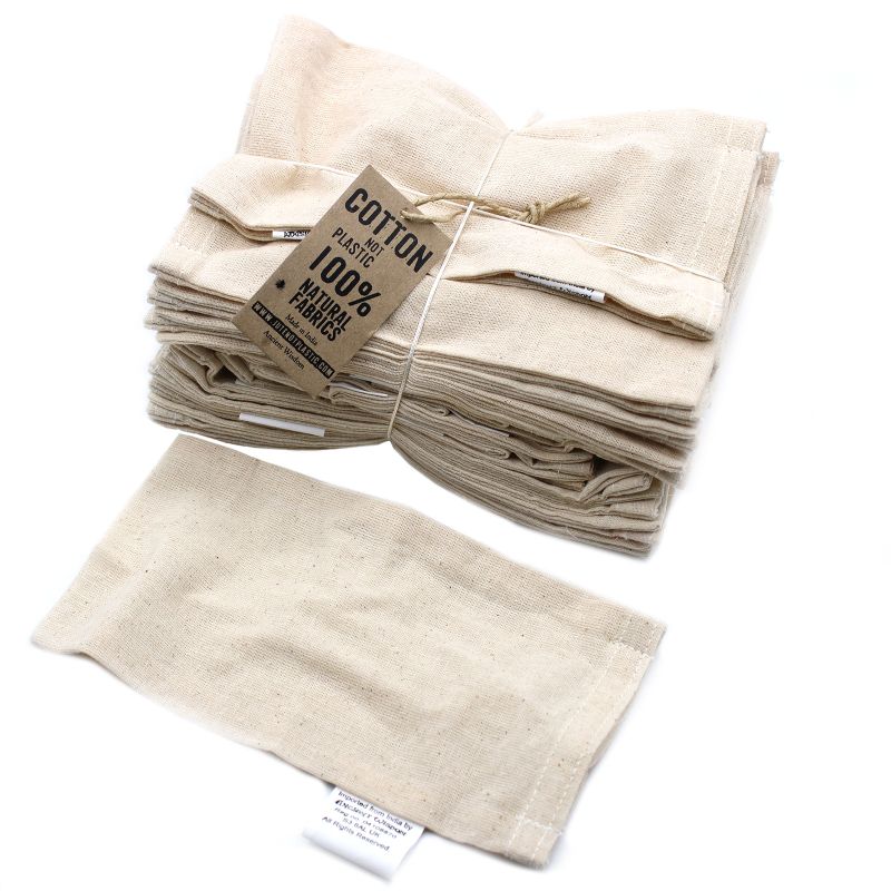 Housses de Coussin Naturel pour les Yeux en Coton de 4oz