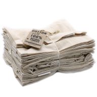 Housses de Coussin Naturel pour les Yeux en Coton de 4oz