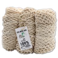 Sac en Filet en Coton Pur - Naturel