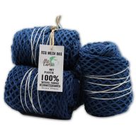 Sac en Filet en Coton Pur - Denim