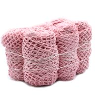 Sac en Filet en Coton Pur - Rose
