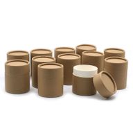 Tube en Carton Kraft Marron HD:8,5 cm DE:7,5 cm
