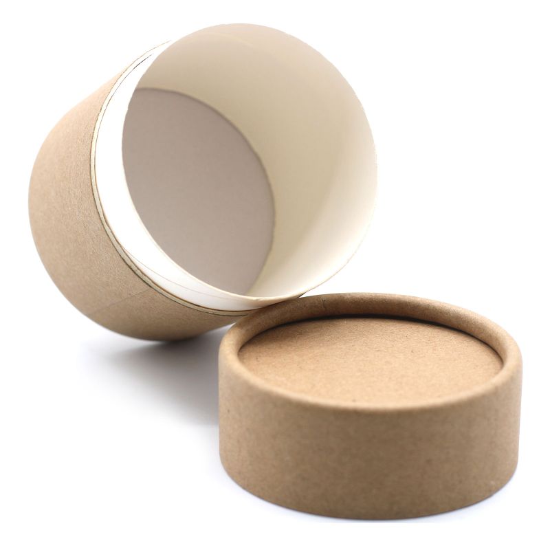 Tube en Carton Kraft Marron HD:8,5 cm DE:7,5 cm