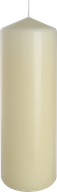 Bougie Pilier 80x250mm - Ivoire