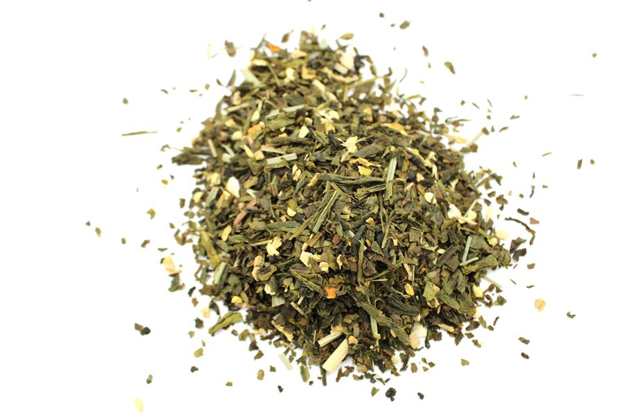 Thé Mandala Leaves – Thé Vert Bio Citron & Gingembre – 50 g