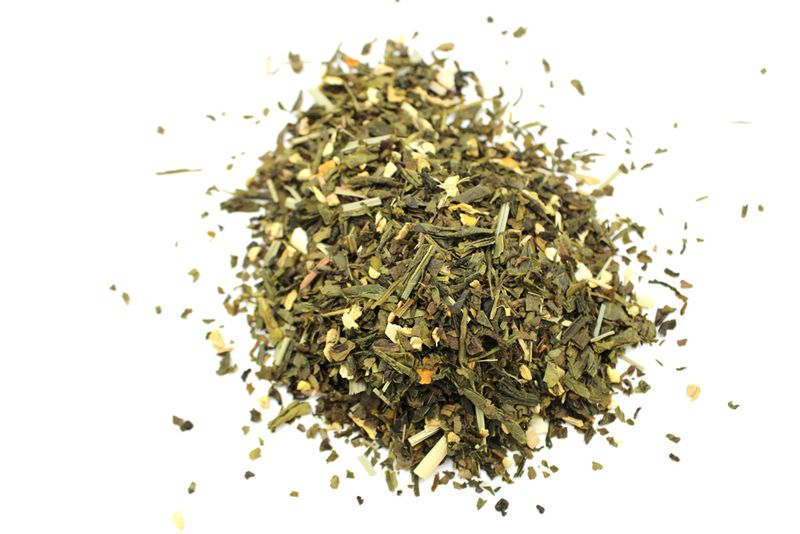 Thé Mandala Leaves – Thé Vert Bio Citron & Gingembre – 50 g