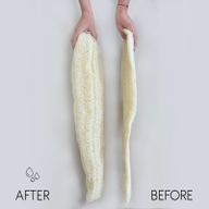 Loofah Entier de Luxe Égyptien - Comprimé - 35-50cm