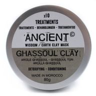 Masques pour visage en argile Ghassoul 80g