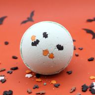 Bombe de Bain d'Halloween - Citron Vert et Noix de Coco