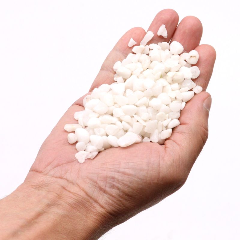 Éclats de Pierres Précieuses de Quartz Blanc en Vrac - 1KG