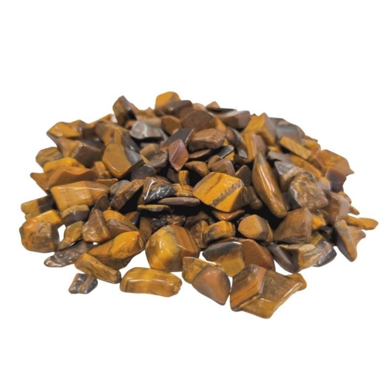 Éclats de Pierres Précieuses d'Oeil de Tigre en Vrac - 1KG