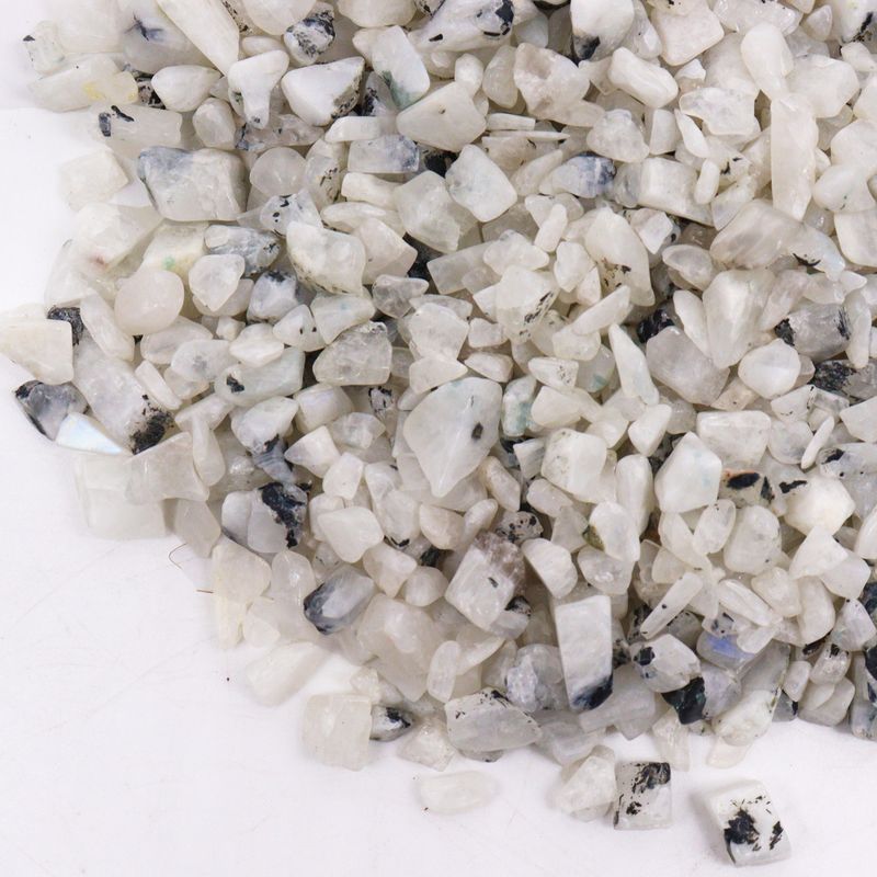 Éclats de Pierres Précieuses Rainbow Moon en Vrac - 1KG