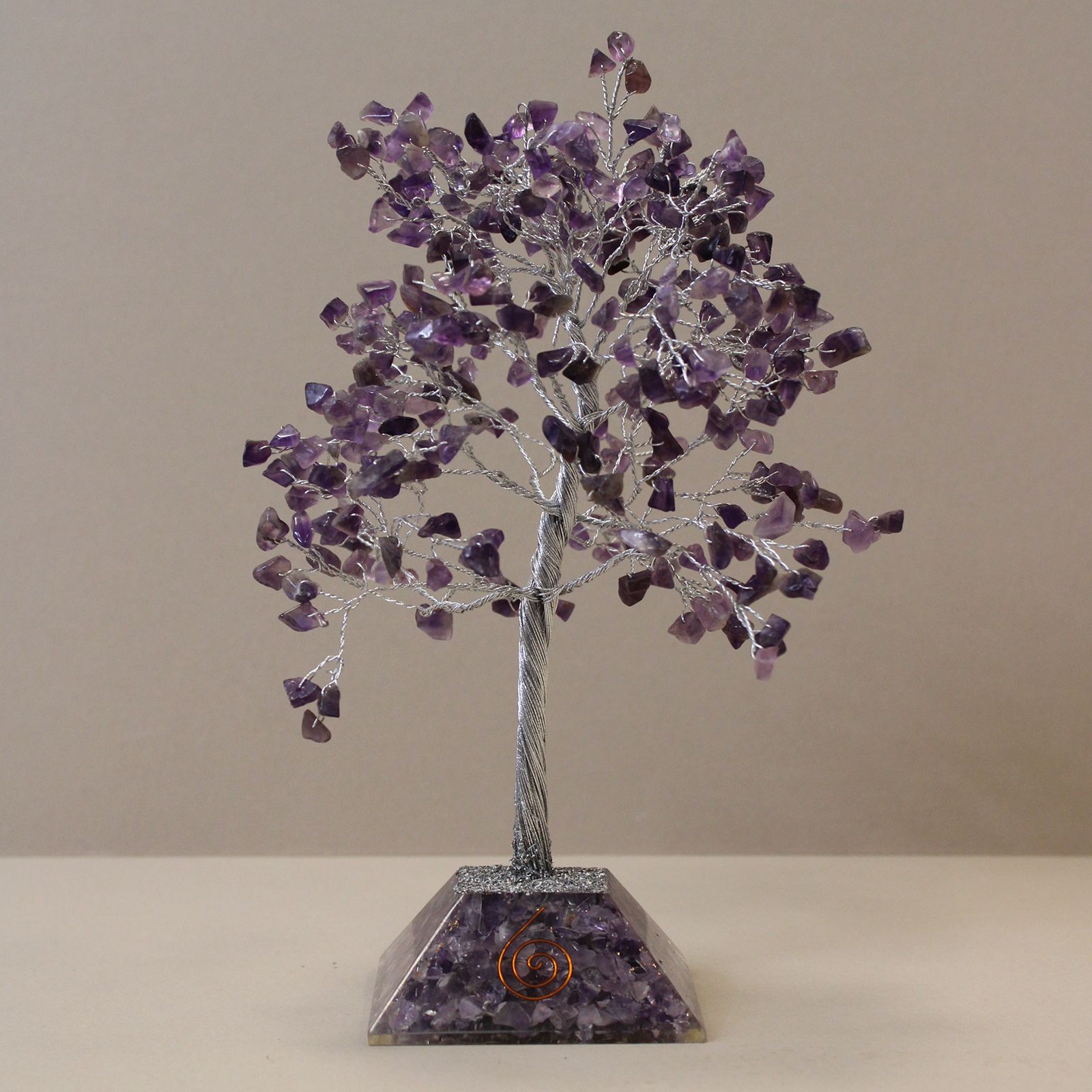 Arbres à Gemme avec Base en Orgonite