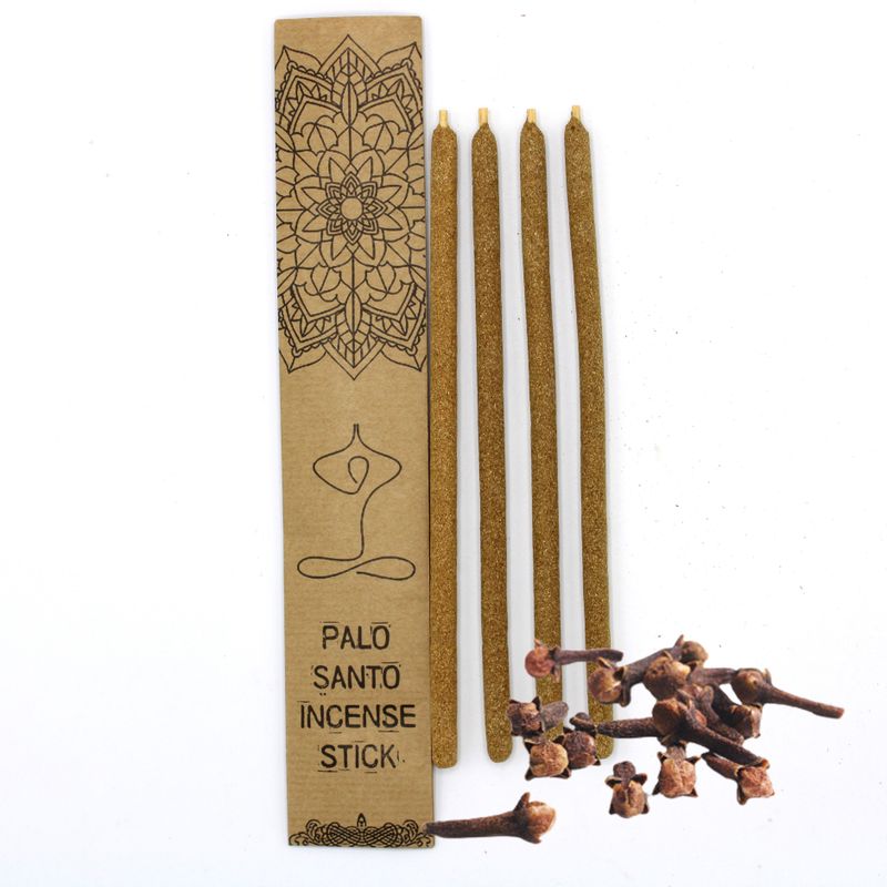 Set de 4 Bâtonnets d'Encens de Palo Santo - Clou de Girofle