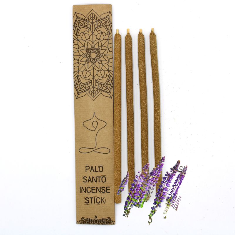 Set de 4 Bâtonnets d'Encens de Palo Santo - Chypre