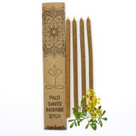 Set de 4 Bâtonnets d'Encens de Palo Santo - Rue (herbe de grâce)