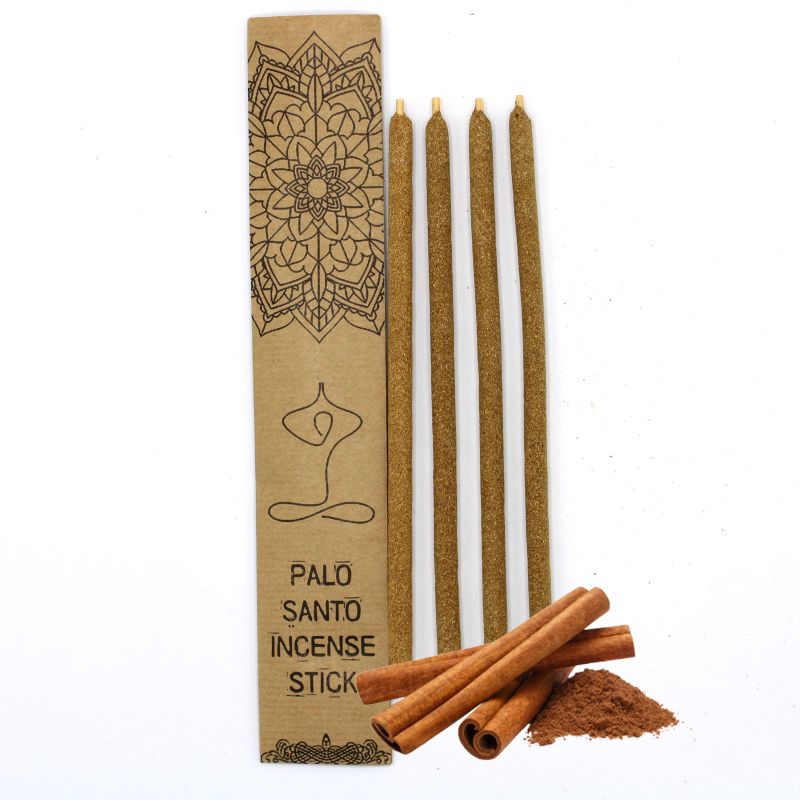 Set de 4 Bâtonnets d'Encens de Palo Santo - Cannelle