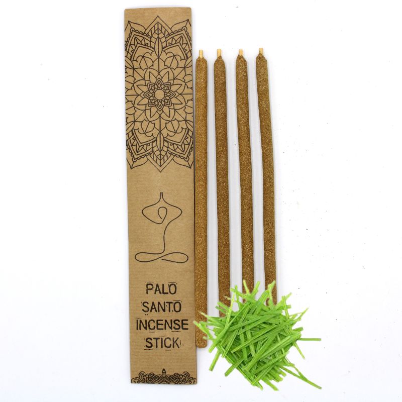 Set de 4 Bâtonnets d'Encens de Palo Santo - Citronnelle
