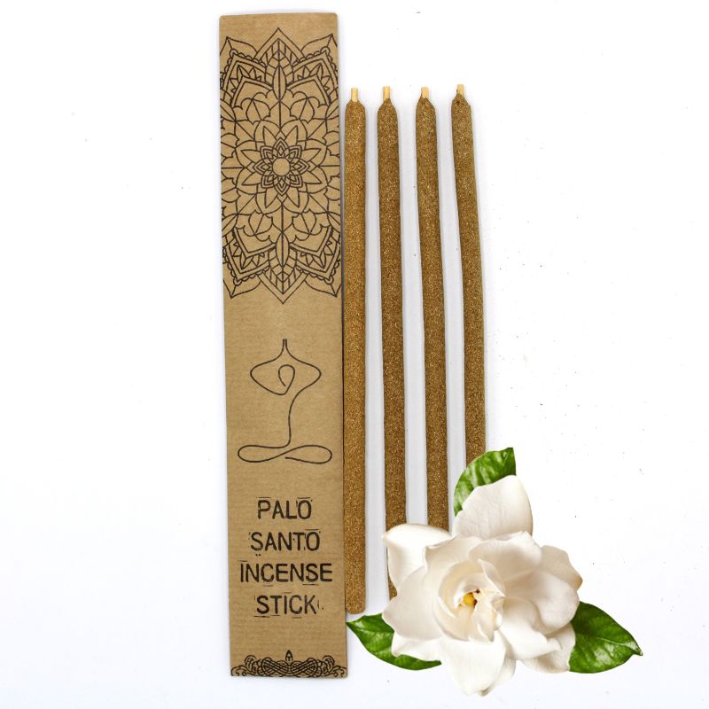 Set de 4 Bâtonnets d'Encens de Palo Santo - Gardénia