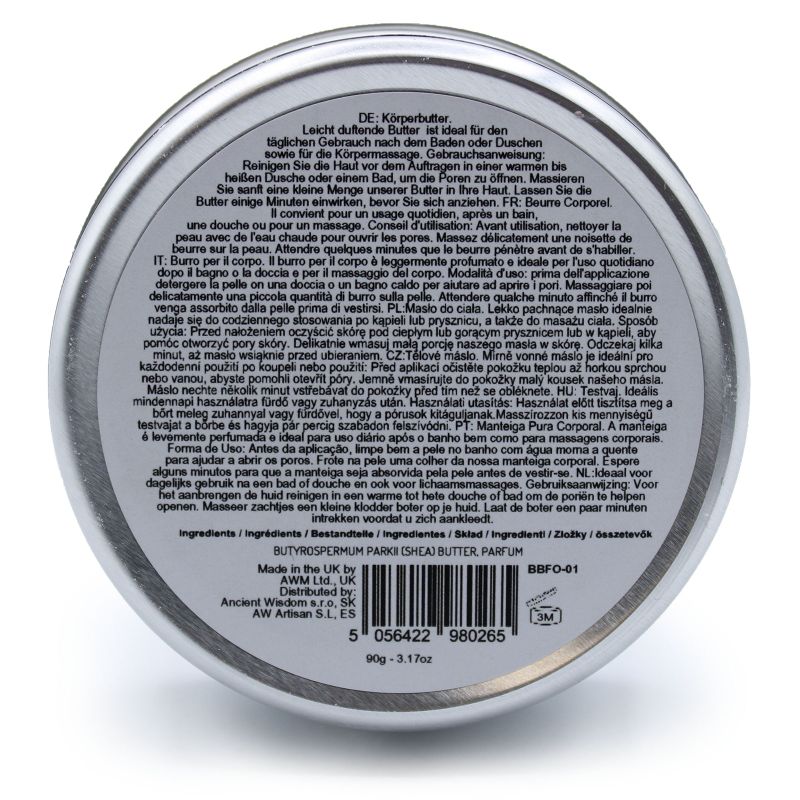 Beurre Corporel Parfumé au Karité 90g - Noix de Coco
