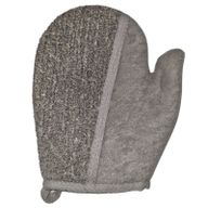 Gant de Toilette de Bambou & Lin - Anthracite