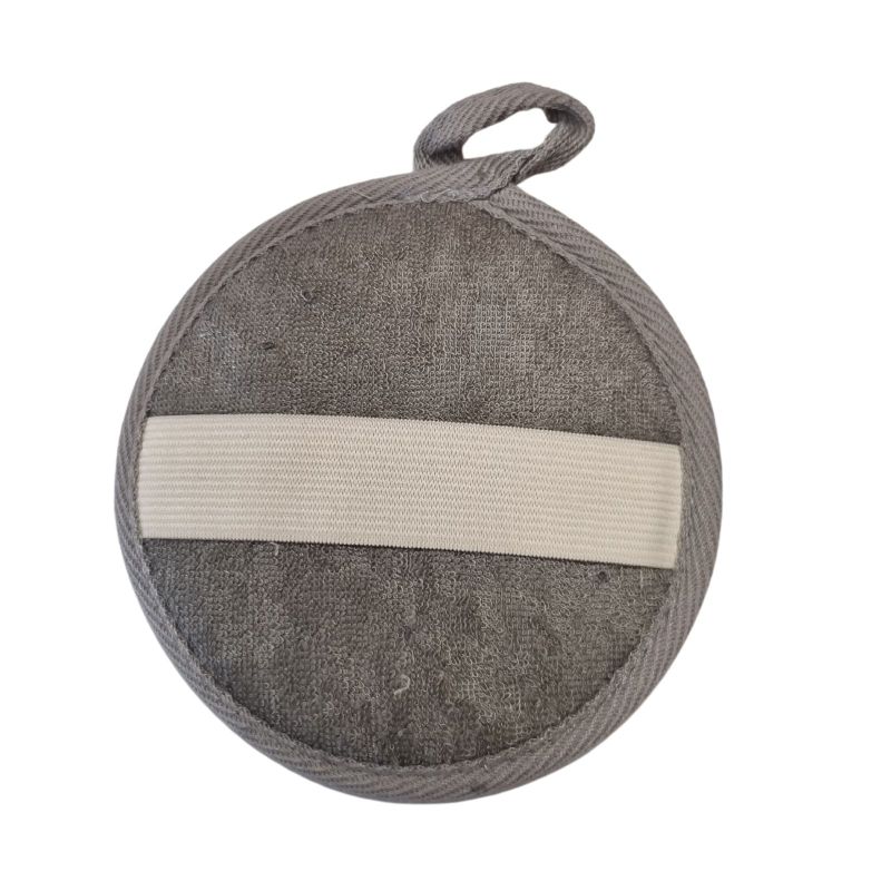 Coussinet de Bain de Bambou & Lin - Anthracite