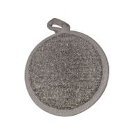 Coussinet de Bain de Bambou & Lin - Anthracite