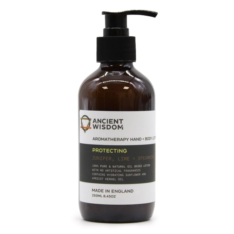 Lotion Mains & Corps au Genévrier, au Citron Vert et Menthe Verte 250 ml