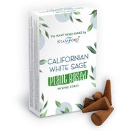 Cônes d'Encens à Base de Plantes - Sauge Blanche de Californie