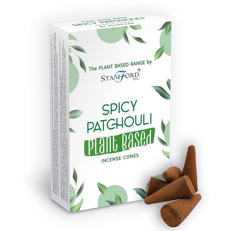 Cônes d'Encens à Base de Plantes - Patchouli Epicé