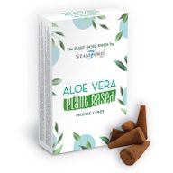 Cônes d'Encens à Base de Plantes - Aloe Vera