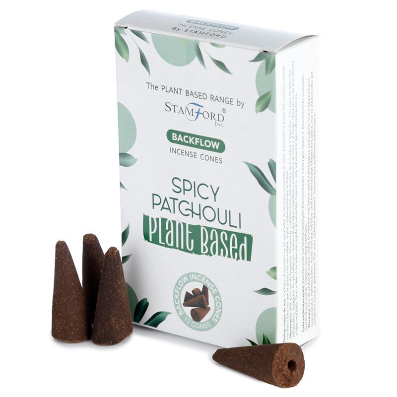 Cônes d'Encens Percés à Base de Plantes - Patchouli Epicé