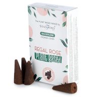 Cônes d'Encens Percés à Base de Plantes - Rose Royale