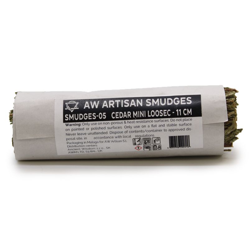 Batonnets de Sauge avec Emballage Kraft - Cèdre - 11 cm