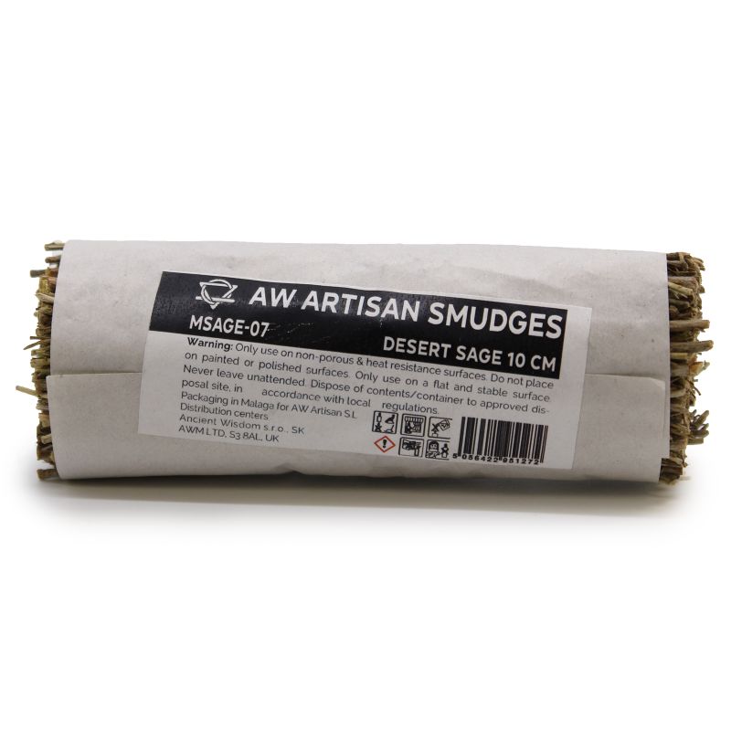 Batonnets de Sauge avec Emballage Kraft - Sauge du Désert 10 cm