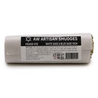 Batonnets de Sauge avec Emballage Kraft -  Sauge Blanche & Sauge Bleue 10cm