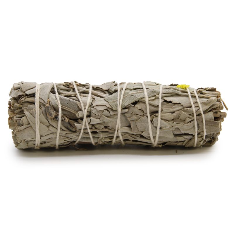 Batonnets de Sauge avec Emballage Kraft -  Sauge Blanche & Sauge Bleue 10cm